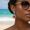 Beach Glam Earrings Tutorial