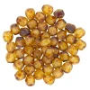 Firepolish 3mm Czech Glass Beads MATTE CRYSTAL PICASSO