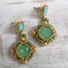 Chiara Earrings Tutorial by Bronzepony Beaded Jewelry