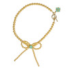 Easy Pearl Bow Choker Tutorial