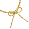 Easy Pearl Bow Choker Tutorial