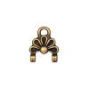 TierraCast LINK Oasis Stitch In Antiqued Brass Plated