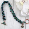 Classy Crescent Bracelet by Gina of Orchid and Opal Jewelry & Beads