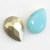 AQUA OPAL Krakovski Crystal Tear Drop 18x25mm