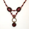 Red Queen Necklace Beading Tutorial by Jules & Rose