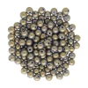 Krakovski Crystal Round Pearls 3mm IRIDESCENT MISTY GREEN (Strand of 135)