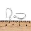 EAR WIRE Hook w/Imitation Pearl 18x10mm