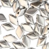 2-Hole GEMDUO 8x5mm Czech Glass Beads BRONZE ALUMINUM (8  grams bag)