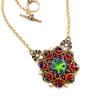 Windows of Light Pendant Tutorial by Bronzepony Beaded Jewelry