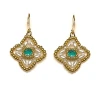 Rice Blossom Earrings Tutorial by The Little Beading Closet