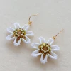 Daisy Earrings Beading Tutorial by Jules & Rose