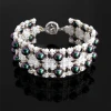 Reticello Pearl Bracelet Tutorial