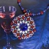 Constellations 16mm Rivoli Pendant Tutorial by Eureka Crystal Beads