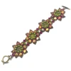 Velvet Garden Bracelet Tutorial by Bronzepony Beaded Jewelry