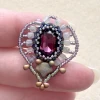 Jardin Beaded Earrings or Pendant Tutorial by Jules & Rose
