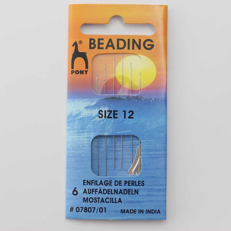 Picture of Pony Beading Needles Sizes #10 - English Needles | Eureka Crystal Beads