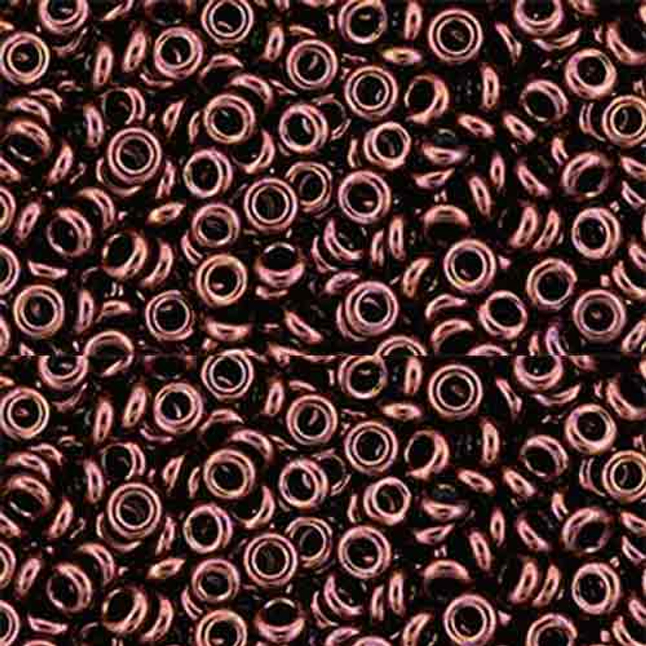 7.4 grams approx Demi Rounds 2.5 tube Dark Bronze, TN-08-222 8/o Toho Seed Bead