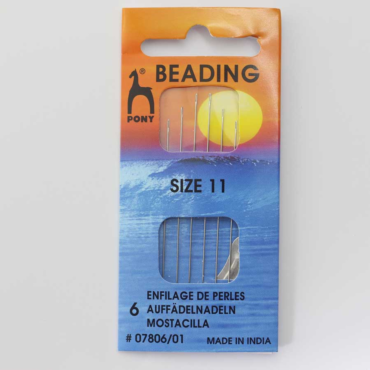 TULIP Beading Needles Size #11-48.5x0.41mm (Pack of 4)