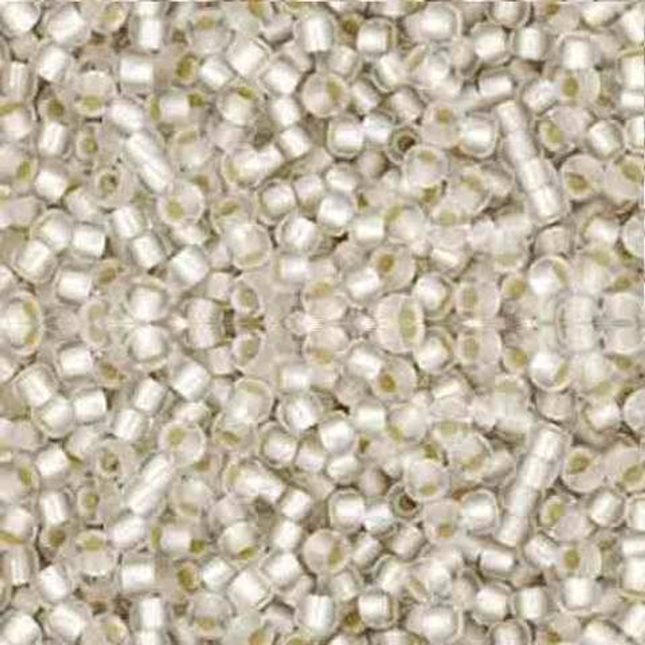 Toho Round Seed Beads 6/0 Silver Lined Goldenrod 2.5-inch tube (2110)