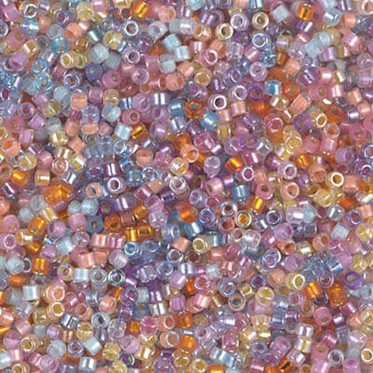 Miyuki Delica Beads 11/0 Lagoon Mix 7.2 Gram Tube