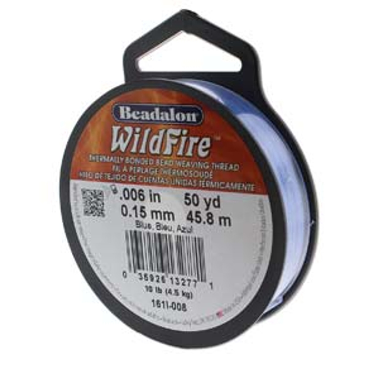 Wildfire Beading Thread BLUE- Wildfire 0.006