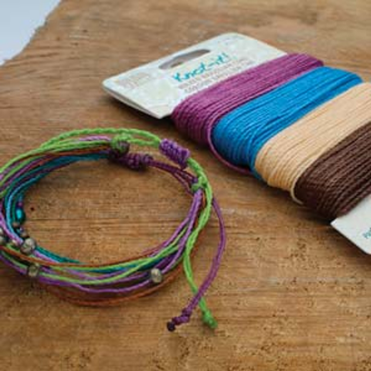 Knot It Waxed Brazilian Polyester Cord ADVENTURES CALLING