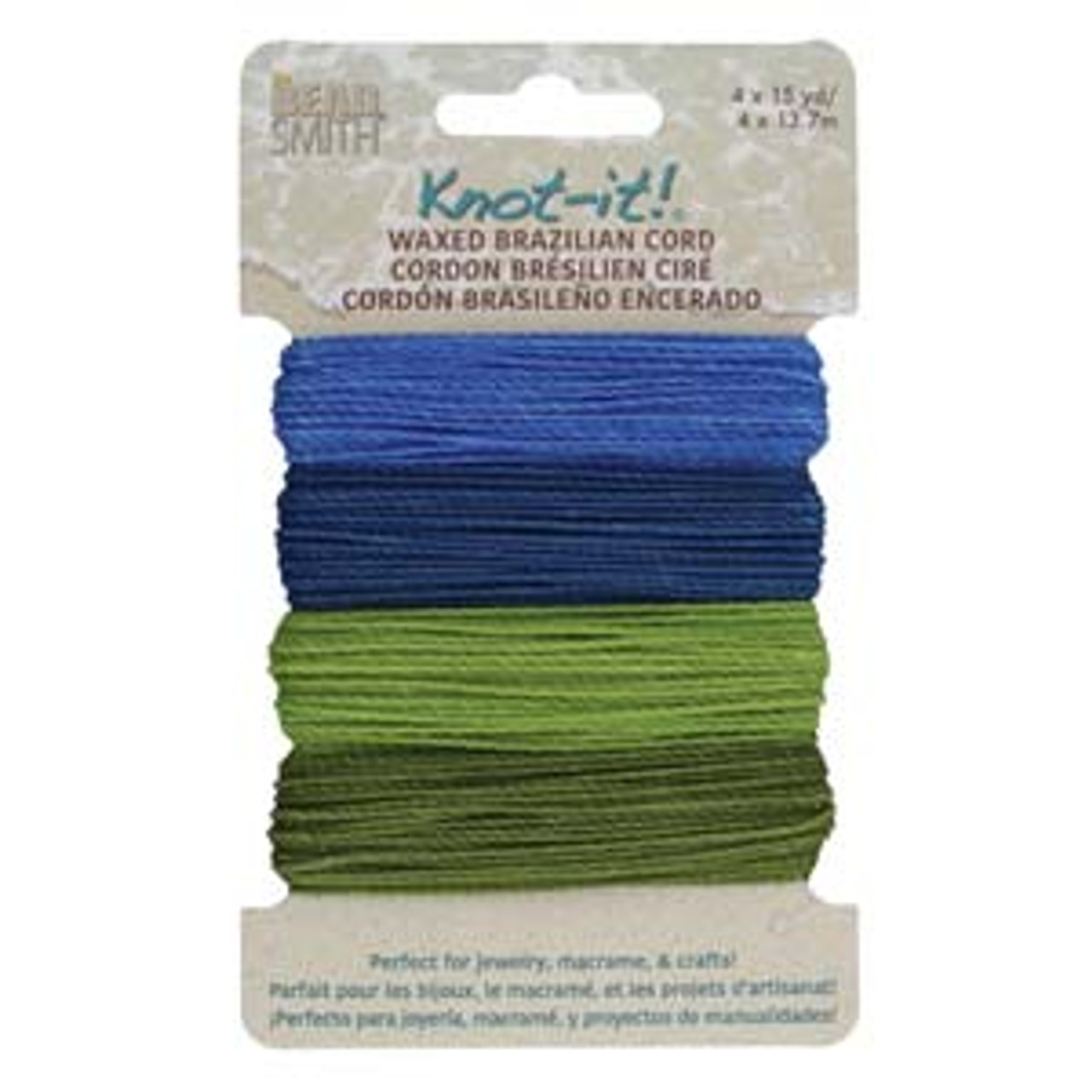 Knot It Waxed Brazilian Polyester Cord HANG LOOSE