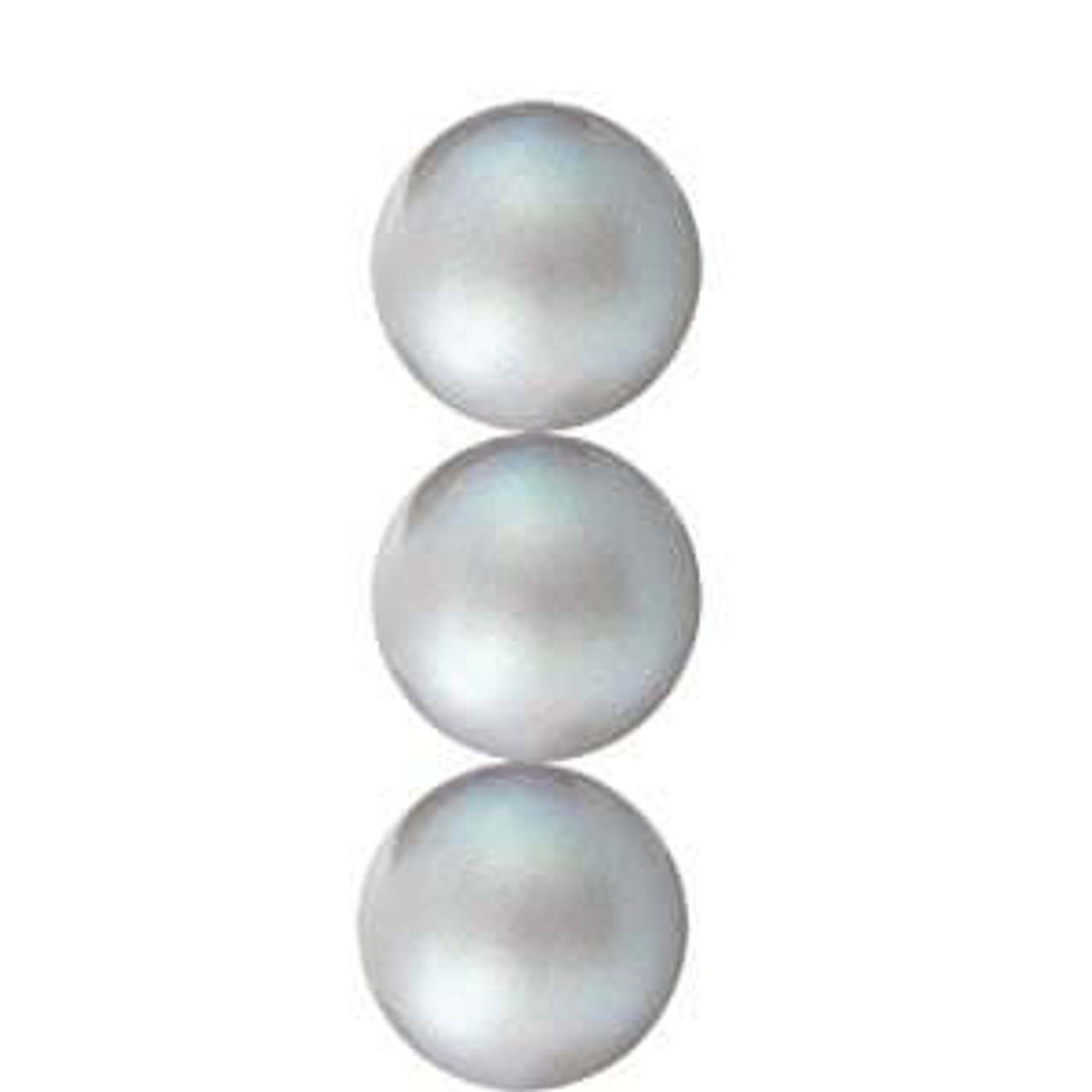 Preciosa Maxima Nacre Pearls 4mm PEARLESCENT WHITE (Strand of 31)