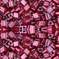 Toho TRIANGLE 8/0 Seed Beads GOLD LUSTERED RASPBERRY