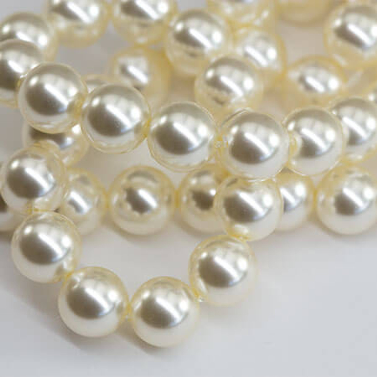 Pearl Beads Swarovski Crystal Pearls Beads 8mm Cream Pearls