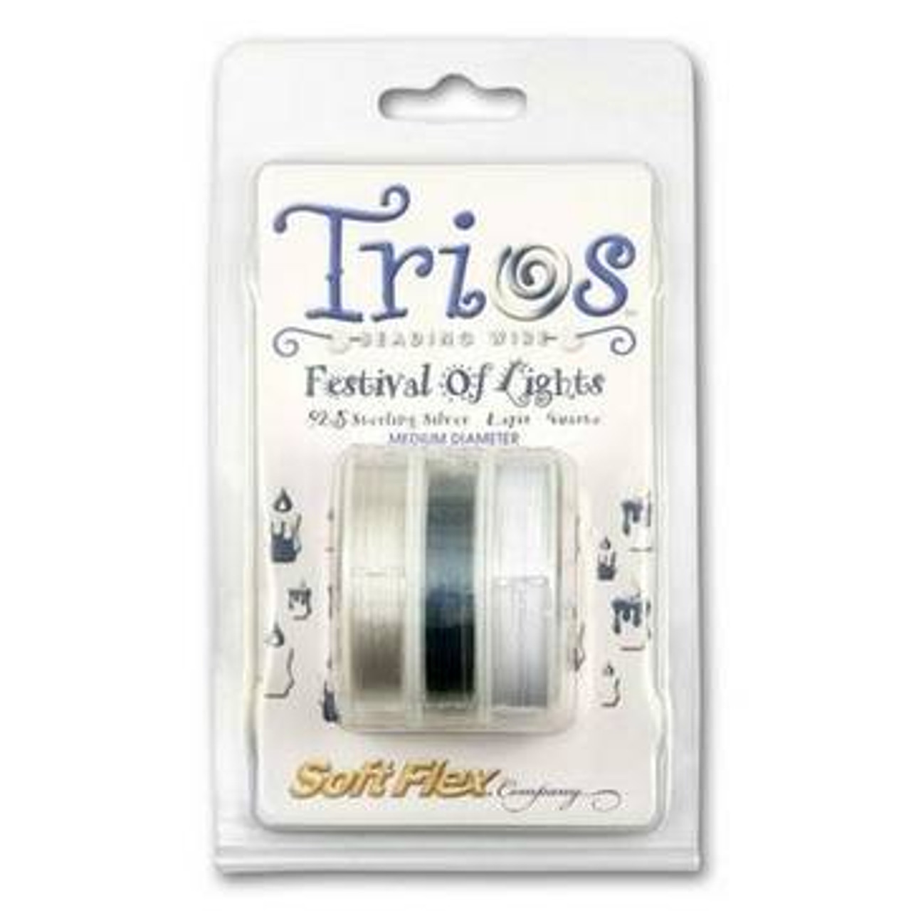 Soft Flex Trios FESTIVAL OF LIGHTS Beading Wire