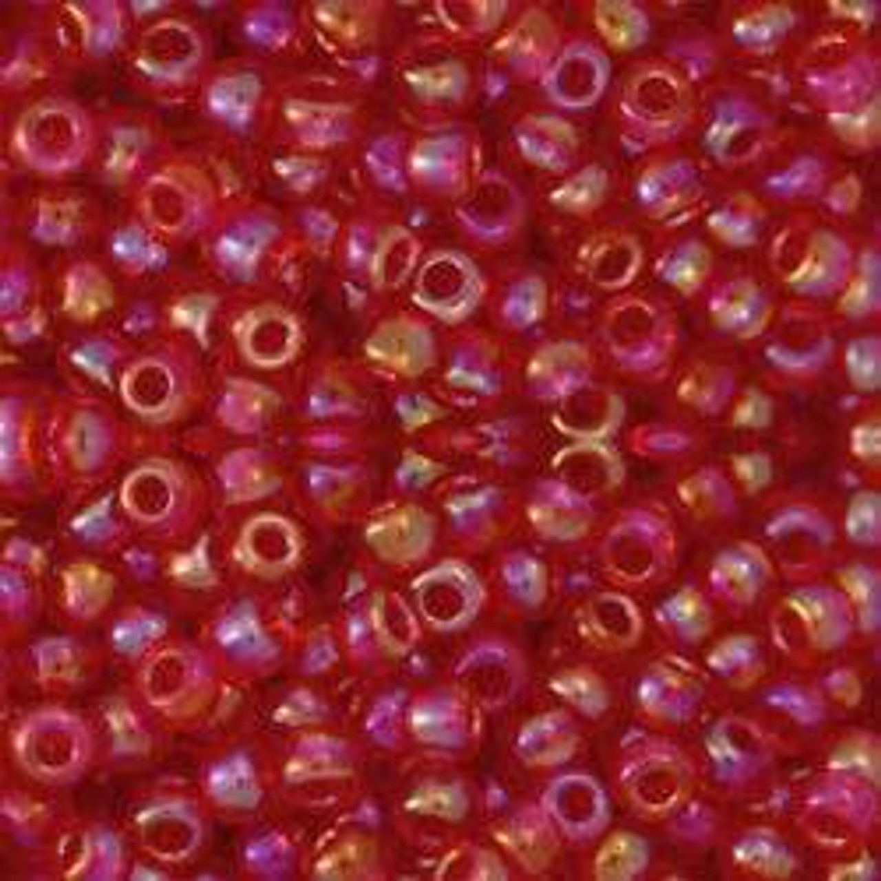 2mm Translucent AB Red Tiny Seed Beads 12/0 ❤️🌟 – RainbowShop for Craft