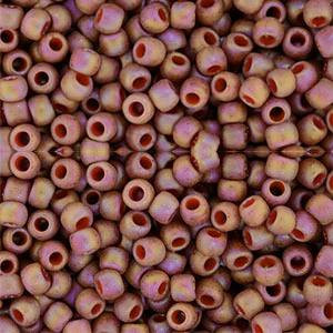 Toho Seed Beads, Round 8/0 Semi Glazed, Turquoise (8 Gram Tube...