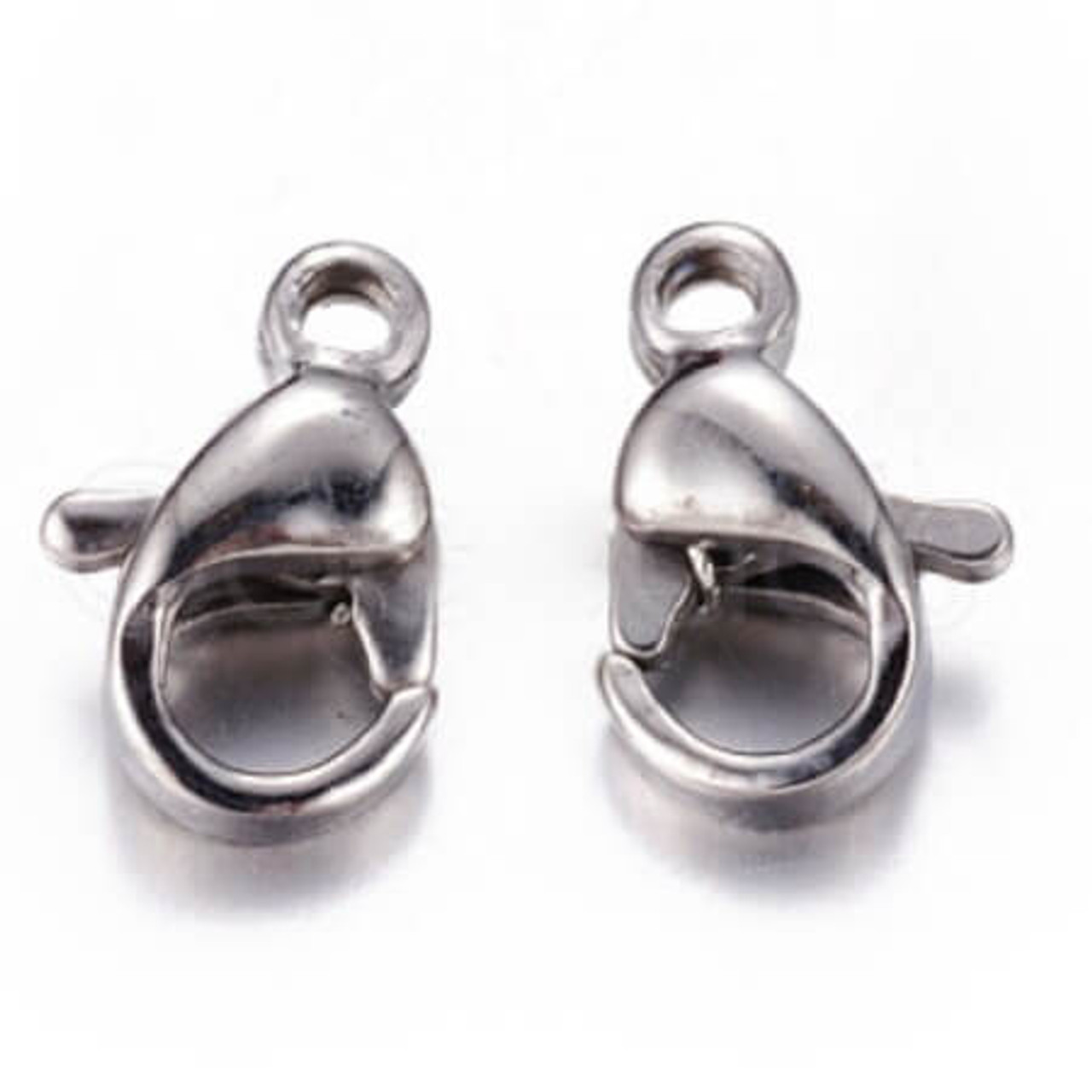 LOBSTER CLAW Clasp 9x5mm Stainless Steel