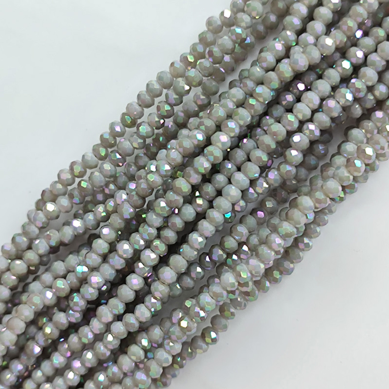 100pcs Hyacinth Czech Rhinestone Rondelle Beads 🌺 – RainbowShop