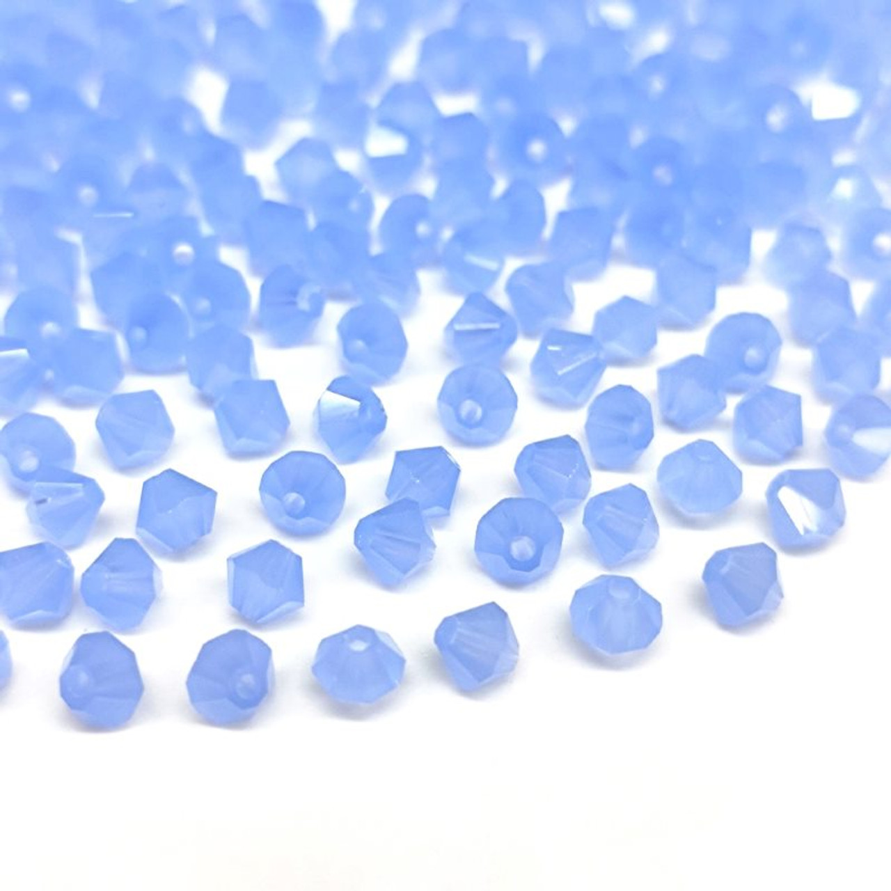 Krakovski Crystal Bicone Beads 4mm BLUE LAGOON MIX