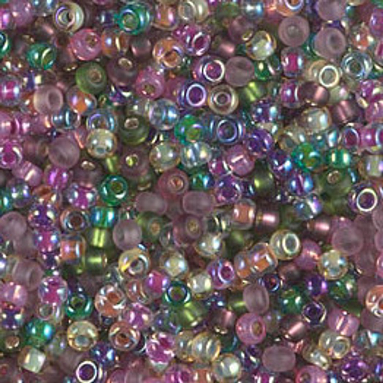 Delicas Size 10 Miyuki Seed Beads -- 001 Gunmetal