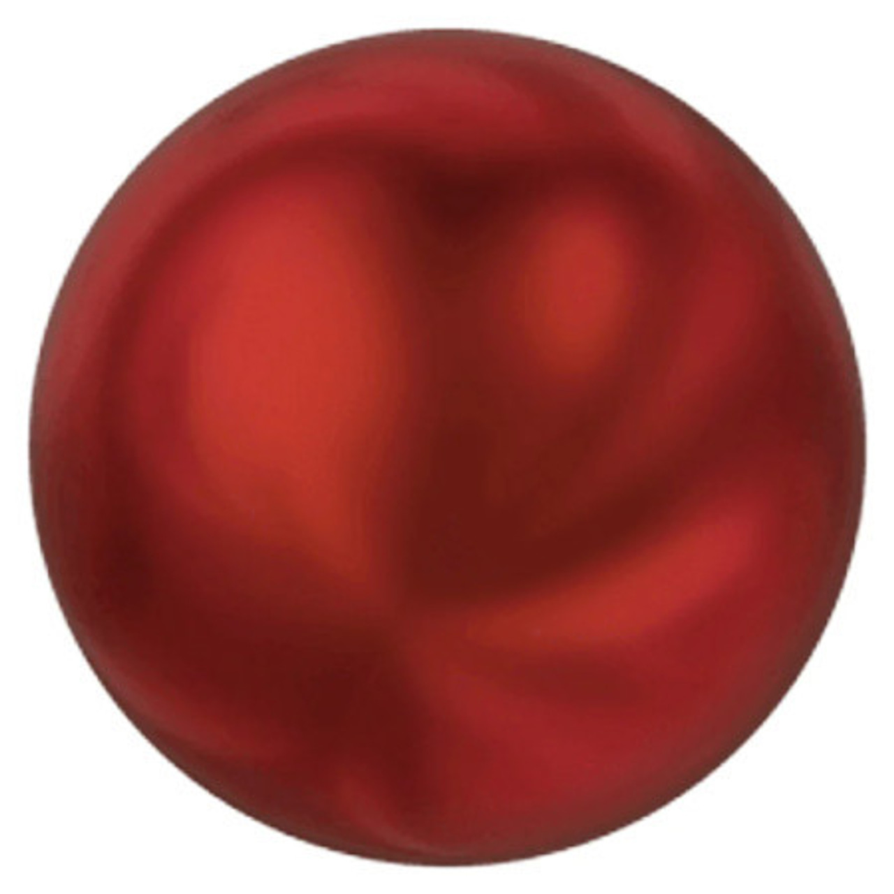 Solid Red Pearl Beads - 3mm - 50 Count