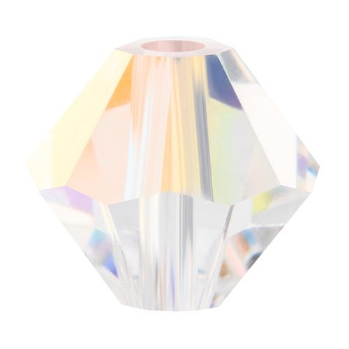 Preciosa Crystal Bicone Beads 3mm CRYSTAL AB