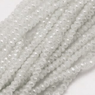 Faceted Chinese Crystal Spacer Bead 3x2mm Eureka Crystal Beads