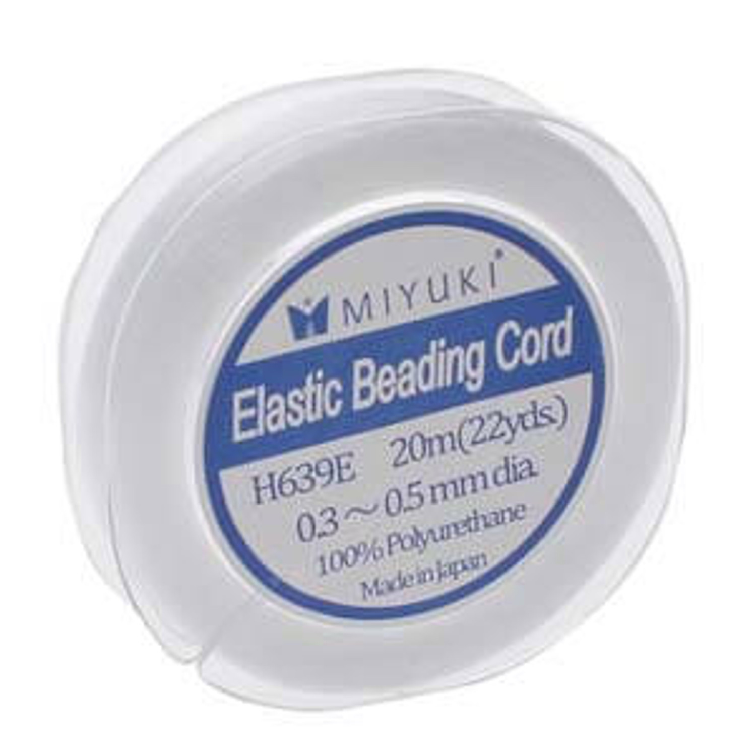 小物 miyuki Miyuki Elastic Beading Cord 0.5 mm | Eureka Crystal Beads