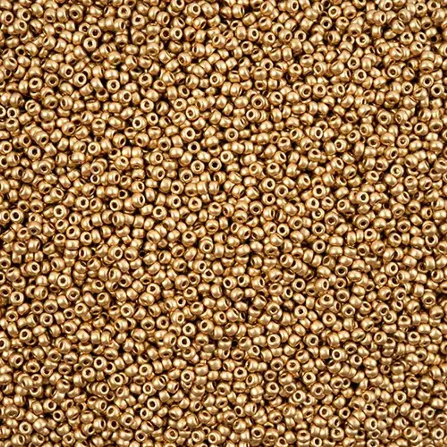 Miyuki ROUND 11/0 Seed Beads AZTEC GOLD | EUREKA CRYSTAL BEADS