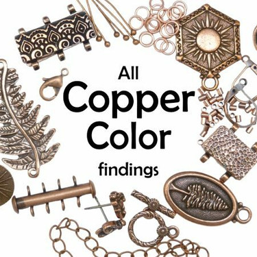 All Copper Color Findings | EUREKA CRYSTAL BEADS