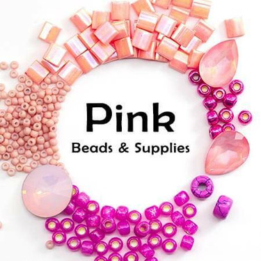 Pink Beads, Pink Thread, Pink Textiles | Eureka Crystal Beads
