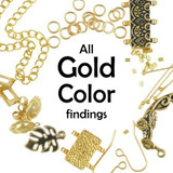 All Gold Color Findings