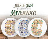 Eureka's Silk & Jade Bracelet Beading Kit GIVEAWAY!