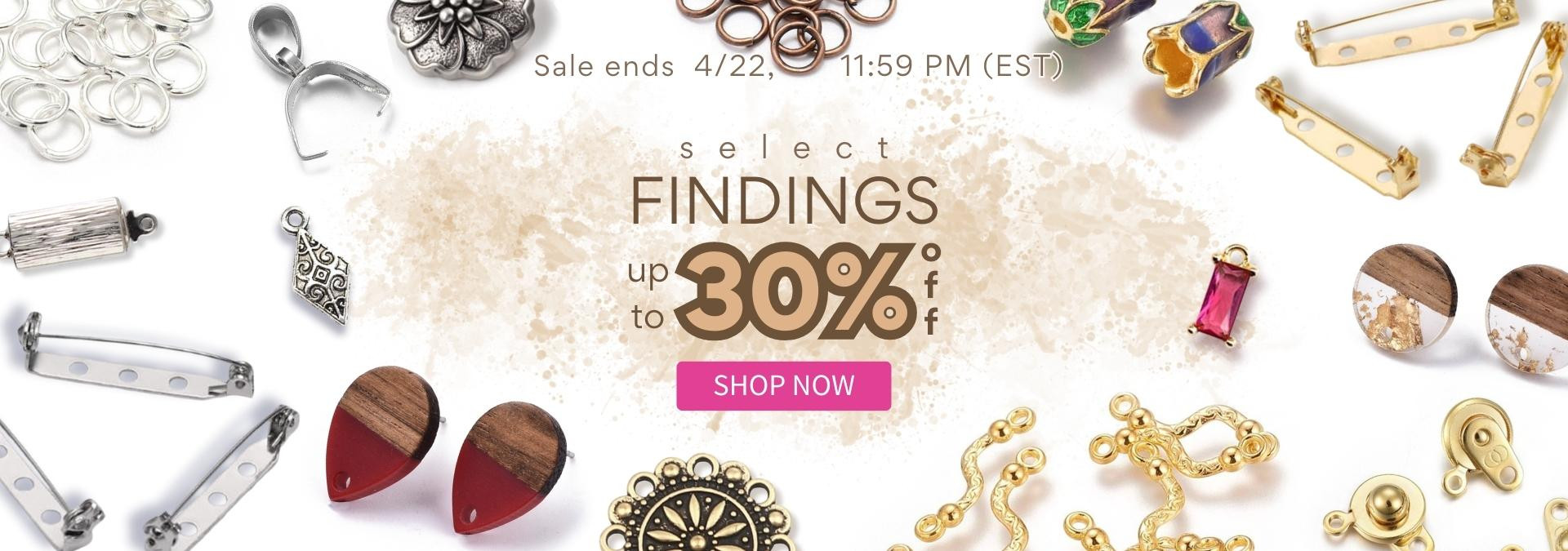 Select Findings on Sale! Shop now, best deals.