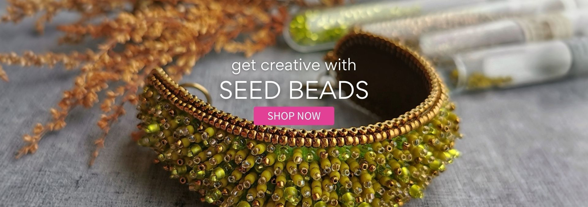 Get creative with Seed Beads!