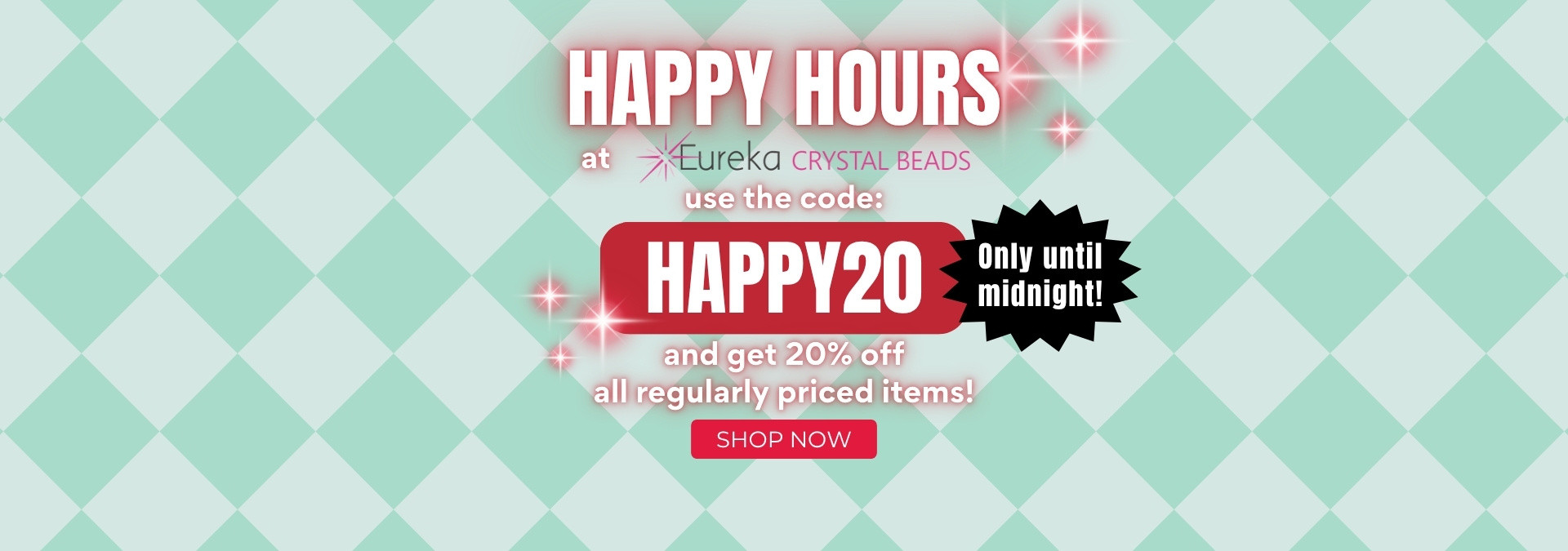 Use the code HAPPY20 for 20% off non-sale items!