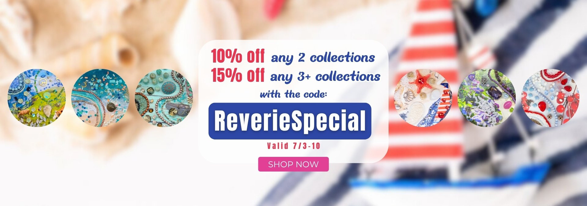 Shop Eureka Collections for less with the code ReverieSpecial!